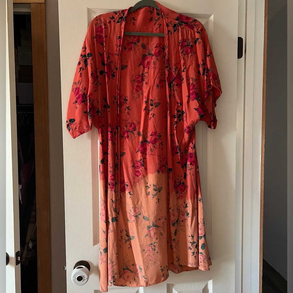 UO Urban Renewal boho kimono OS Like new